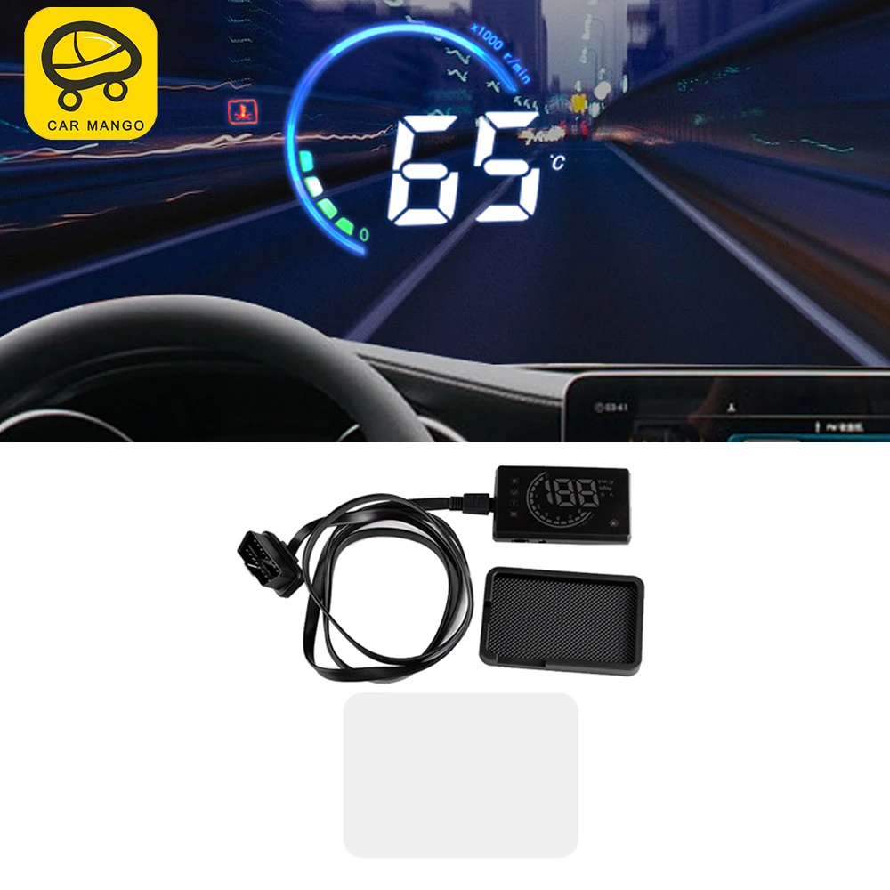 CarManGo HUD Auto Car Head Up Display Windshield Projector Security Alarm Overspeed RPM for Mercedes-Benz E-Class W213 2016-2021
CarManGo HUD Auto Car Head Up Display Windshield Projector Security Alarm Overspeed RPM for Mercedes-Benz E-Class W213 2016-2021