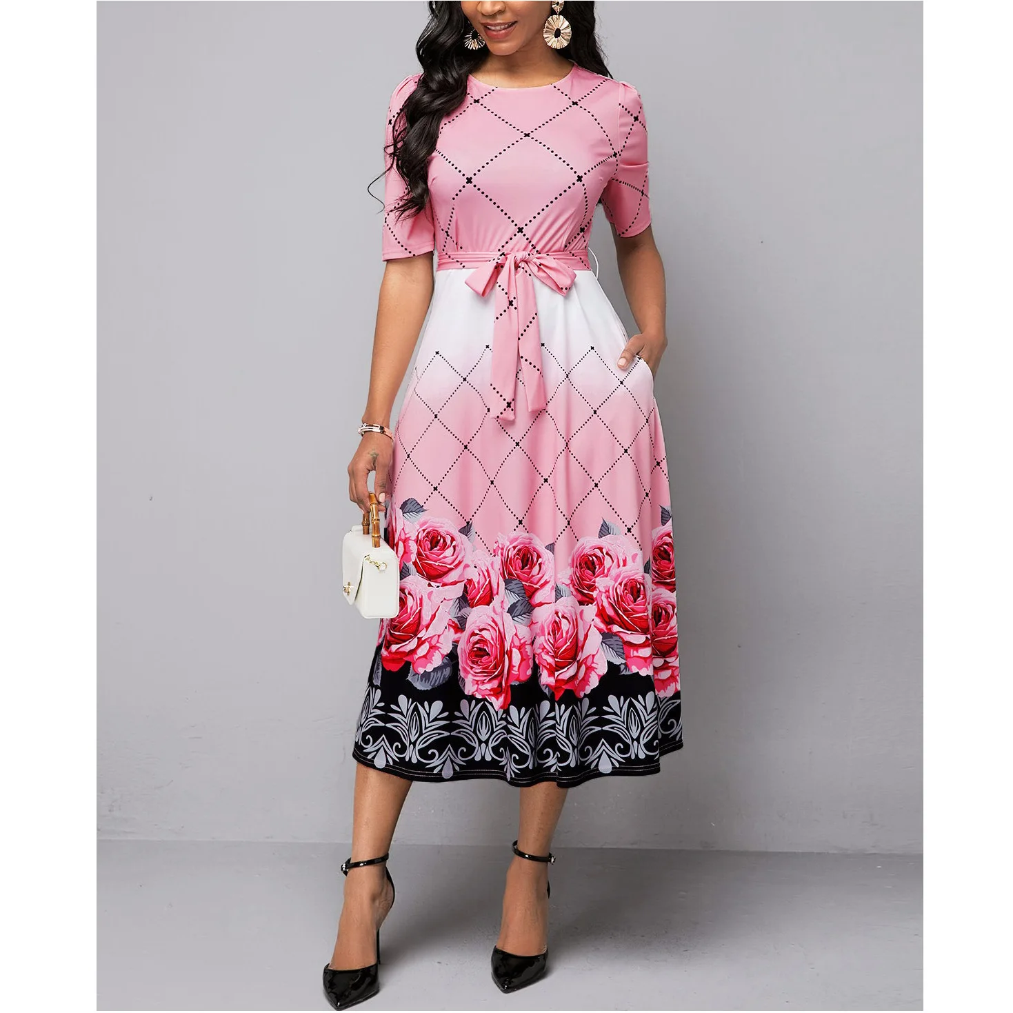 Vintage Flowers Print Dress Women's Autumn 2021 Casual Floral Dresses Long Sleeve O Neck Lady Mini A Line Party Vestidos
Vintage Flowers Print Dress Women's Autumn 2021 Casual Floral Dresses Long Sleeve O Neck Lady Mini A Line Party Vestidos
