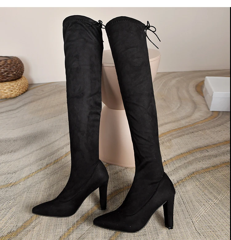 Women New Knee-High Boots Lace Up Sexy High Heels Women Shoes Lace Up Winter Boots Warm Size 2021 Fashion Boots
Women New Knee-High Boots Lace Up Sexy High Heels Women Shoes Lace Up Winter Boots Warm Size 2021 Fashion Boots