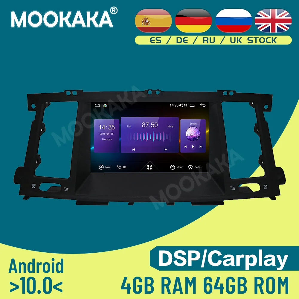 For Infiniti QX80 Android 10.0 64G Car Multimedia Player Auto Radio Stereo GPS Navigation Head Unit Recorder Audio DSP Carplay
For Infiniti QX80 Android 10.0 64G Car Multimedia Player Auto Radio Stereo GPS Navigation Head Unit Recorder Audio DSP Carplay