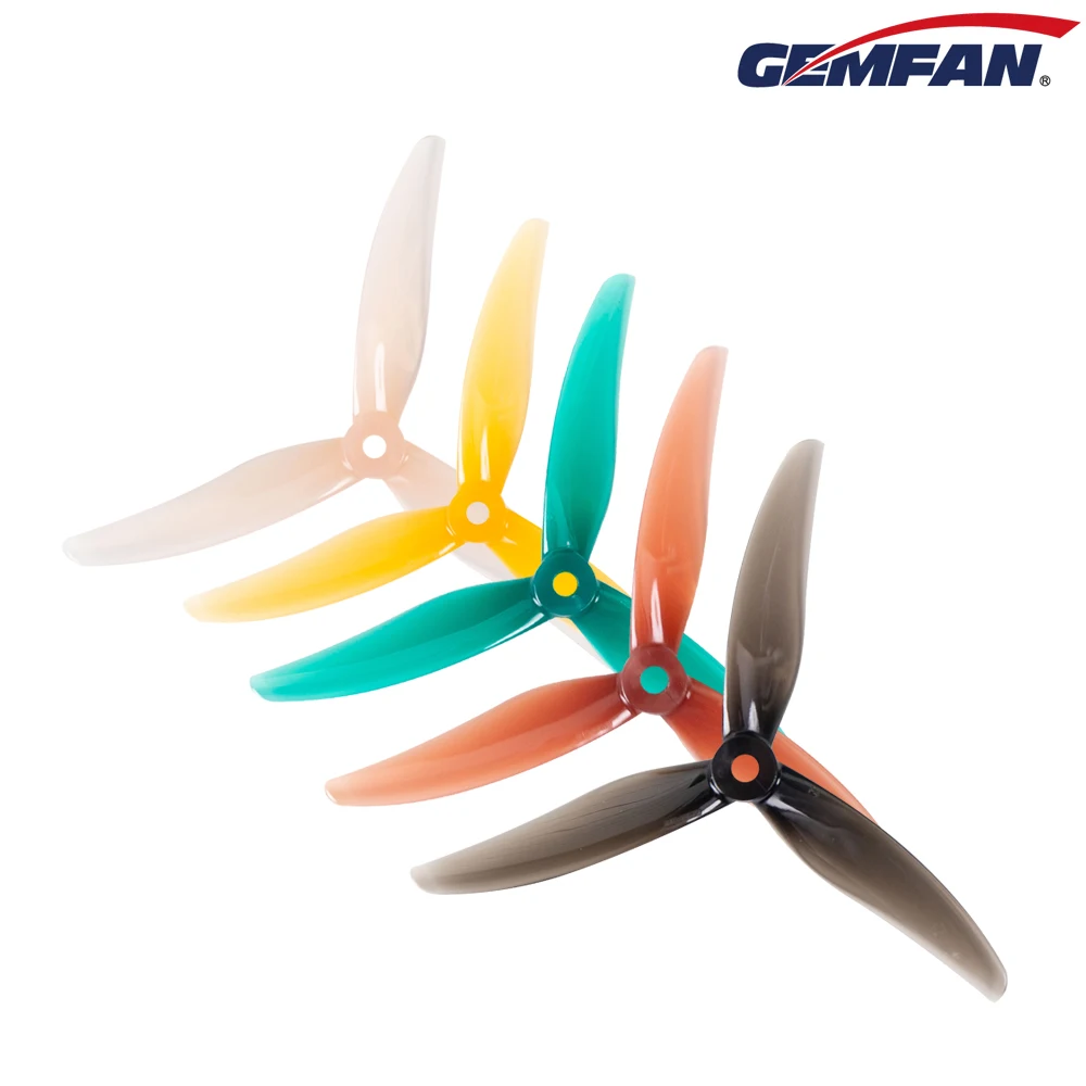 Gemfan Freestyle 3 5.1X3X3 5130 3-Blade PC Propeller for 2300-2500kv RC FPV Racing 5inch 5.1inch Drones Replacement DIY Parts
Gemfan Freestyle 3 5.1X3X3 5130 3-Blade PC Propeller for 2300-2500kv RC FPV Racing 5inch 5.1inch Drones Replacement DIY Parts