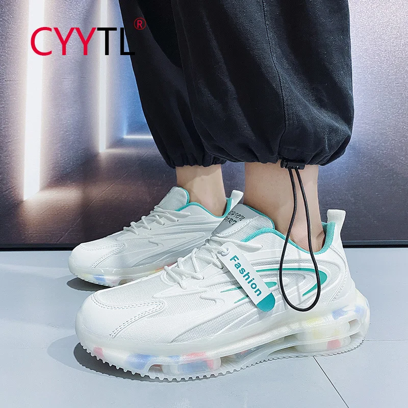 Кроссовки CYYTL мужские на толстой подошве, дышащие уличные кеды для бега, модная повседневная спортивная обувь для ходьбы, тренировок, теннис...
Кроссовки CYYTL мужские на толстой подошве, дышащие уличные кеды для бега, модная повседневная спортивная обувь для ходьбы, тренировок, теннис...