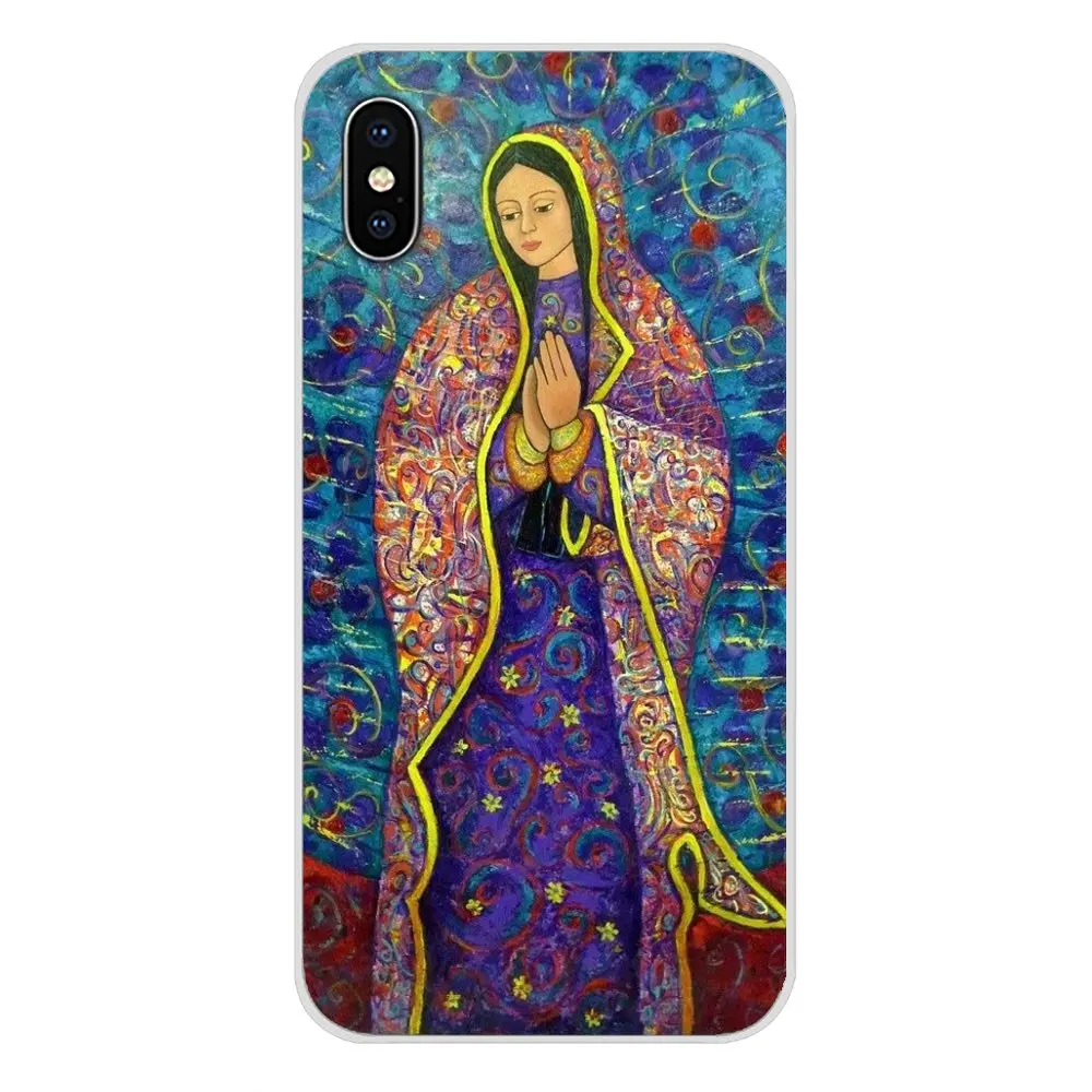 Чехол из ТПУ для Samsung Galaxy S3 S4 S5 Mini S6 S7 Edge S8 S9 S10 Lite Plus Note 4 5 8 9 христианская мама Дева