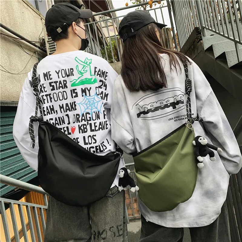 Slant bag women casual Japanese fashion trend one-shoulder bag tide card students class backpack simple dumplings
Slant bag women casual Japanese fashion trend one-shoulder bag tide card students class backpack simple dumplings