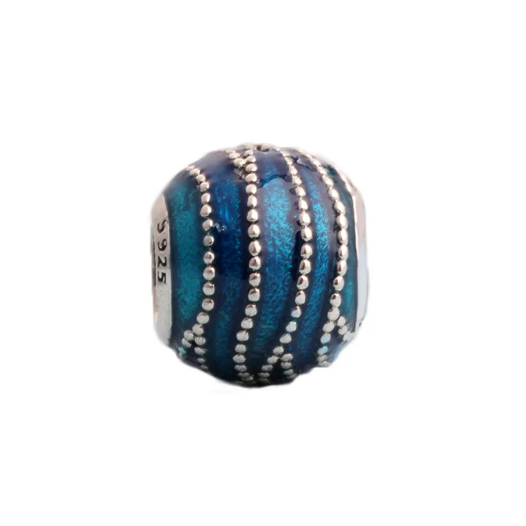 DoDoFly Authentic 925 Silver Blue vortex beads Fit Original charms Bracelet Necklace Pendant
DoDoFly Authentic 925 Silver Blue vortex beads Fit Original charms Bracelet Necklace Pendant