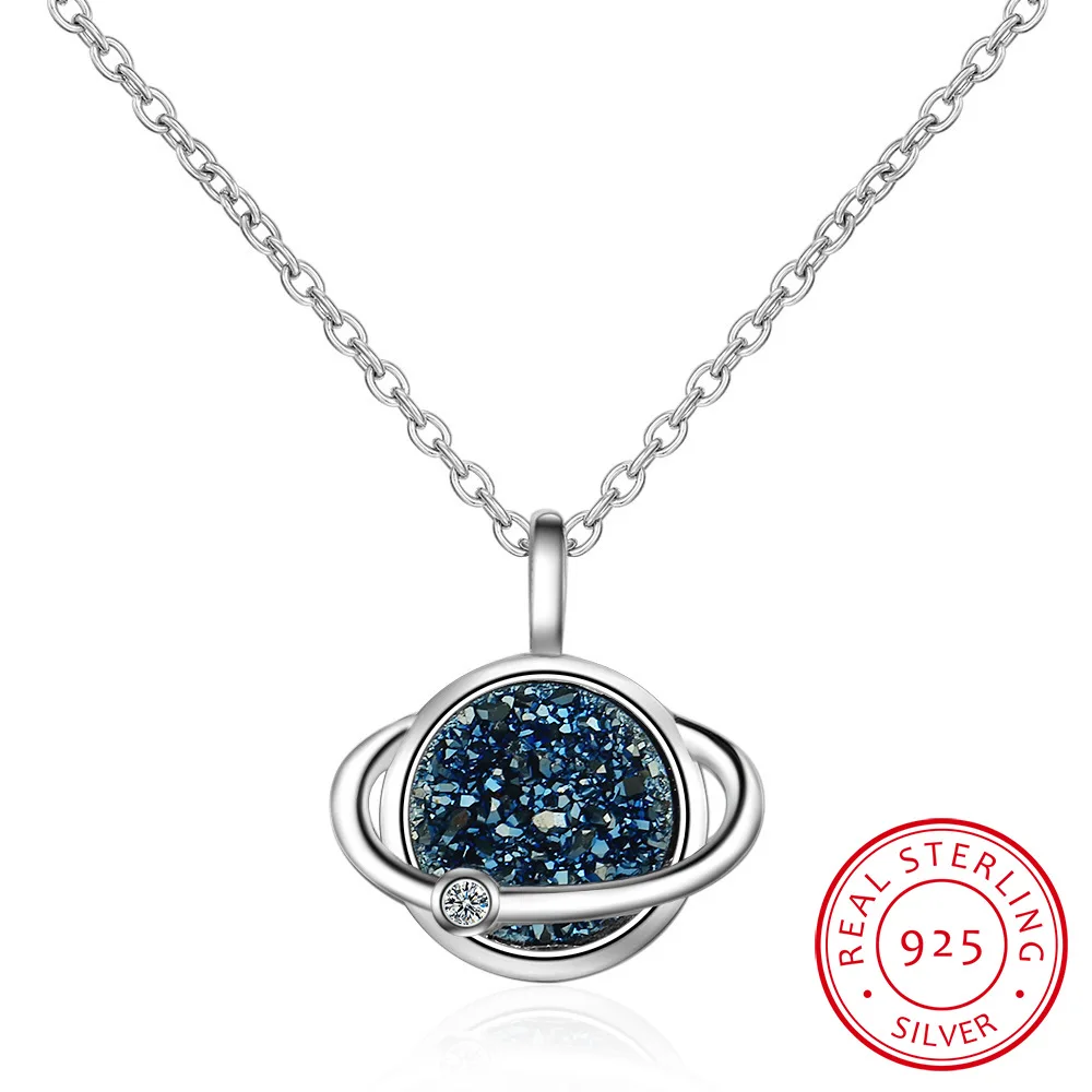 925 Sterling Silver Planet Necklace Kyanite Fragment Dream Star Necklace For Women Chain Choker Colar Collier collares S-N375
925 Sterling Silver Planet Necklace Kyanite Fragment Dream Star Necklace For Women Chain Choker Colar Collier collares S-N375