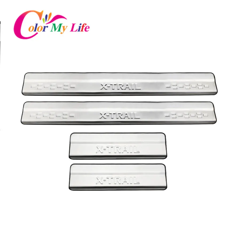 4Pcs/Set Stainless Steel Door Sill Scuff Plate Trim Car Accessories for Nissan X-Trail T32 2014-2019 Welcome Pedal
4Pcs/Set Stainless Steel Door Sill Scuff Plate Trim Car Accessories for Nissan X-Trail T32 2014-2019 Welcome Pedal