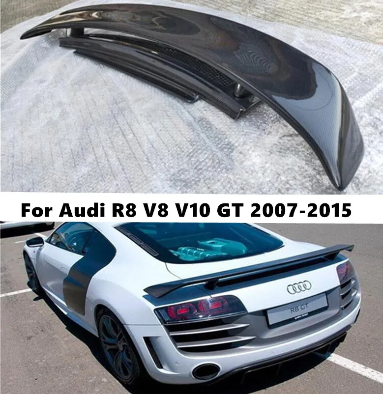Spoiler For Audi R8 V8 V10 GT 2007 2008 2009 2010 2011 2012 2013 2014 2015 Wing Lip Tail Trunk Spoilers Real Carbon Fiber
Spoiler For Audi R8 V8 V10 GT 2007 2008 2009 2010 2011 2012 2013 2014 2015 Wing Lip Tail Trunk Spoilers Real Carbon Fiber