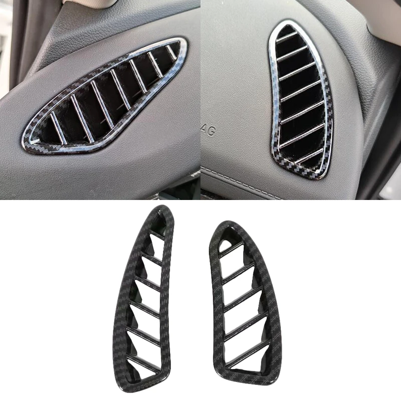 For Hyundai Sonata DN8 2020 2021 Car Accessories Carbon Fiber Style Door Window Armrest Cover Switch Panel Trim Molding Garnish |