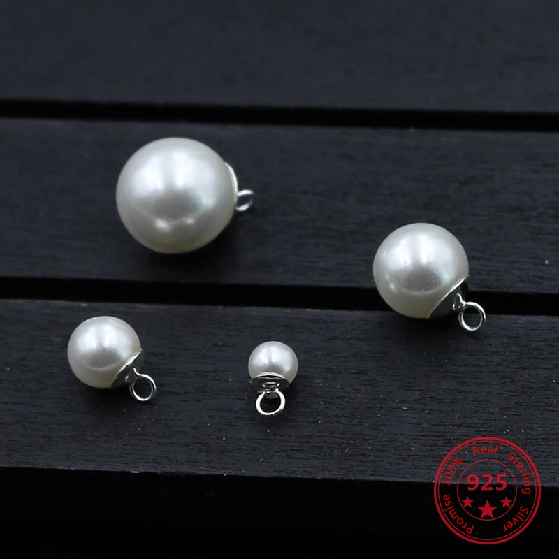 2pcs 100% 925 Sterling Silver Color Accessories DIY Small Pendant Making Bracelet Earrings Handmade Jewelry Fittings Wholesale
2pcs 100% 925 Sterling Silver Color Accessories DIY Small Pendant Making Bracelet Earrings Handmade Jewelry Fittings Wholesale