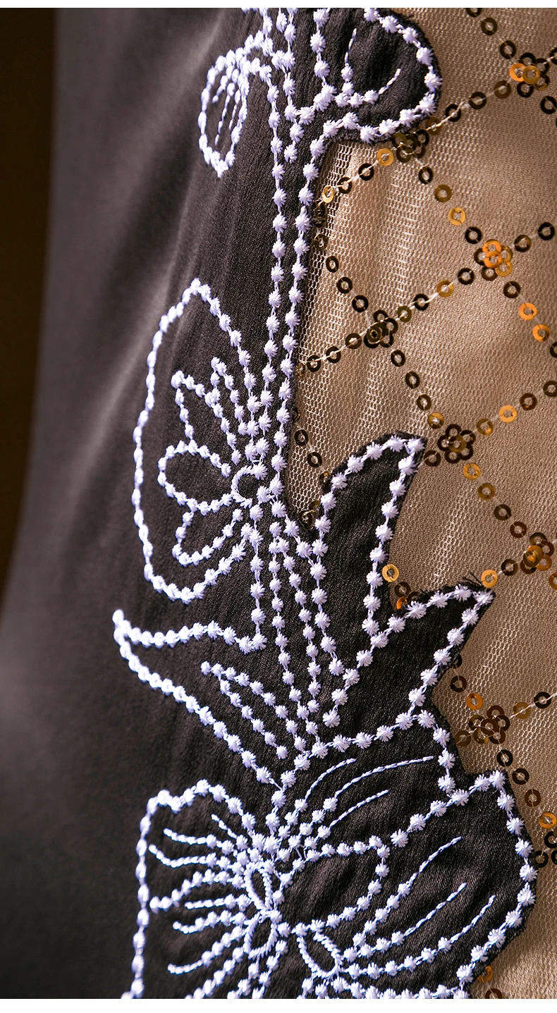 Top Quality New 2020 Summer Bodycon Dress Women Luxurious Golden Sequined Embroidery Deco Short Sleeve Midi Party Event Dress XL
Top Quality New 2020 Summer Bodycon Dress Women Luxurious Golden Sequined Embroidery Deco Short Sleeve Midi Party Event Dress XL