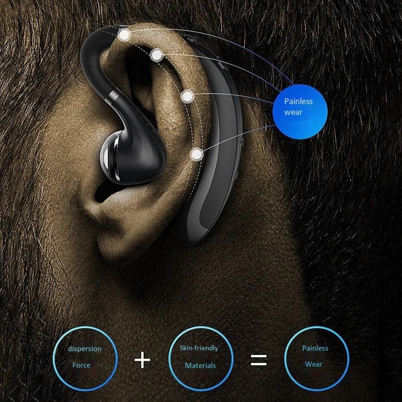 Быстрая вспышка зарядки наушники Bluetooth Хэндс фри беспроводные Бизнес гарнитура