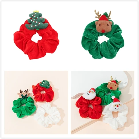 Christmas Hair Accessories For Women Elastic Hair Ring Hair tie Ponytail Holder Rubber Band Girls Print Hair Bands head band
Christmas Hair Accessories For Women Elastic Hair Ring Hair tie Ponytail Holder Rubber Band Girls Print Hair Bands head band