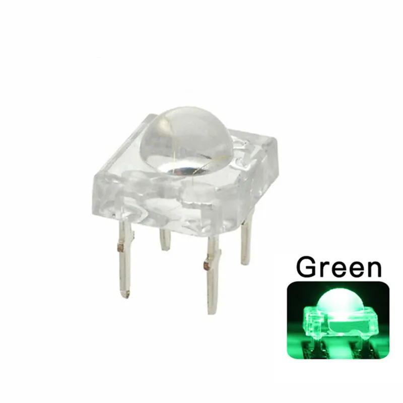 100PCS 5MM Green LED Piranha DIP-4 Super Flux Transparent Ultra Bright Water Clear Lens Lamp 4 Pin Light Beads FREE SHIPPING
100PCS 5MM Green LED Piranha DIP-4 Super Flux Transparent Ultra Bright Water Clear Lens Lamp 4 Pin Light Beads FREE SHIPPING