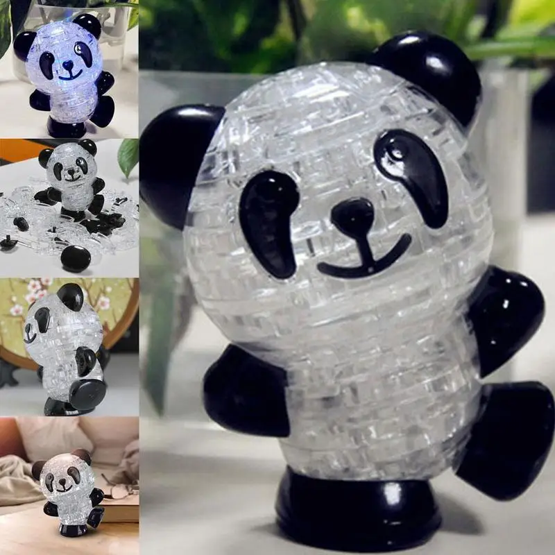 Children's Crystal Three-Dimensional Panda Puzzle Great Gift Suitable for Elementary School Students Adults
Children's Crystal Three-Dimensional Panda Puzzle Great Gift Suitable for Elementary School Students Adults