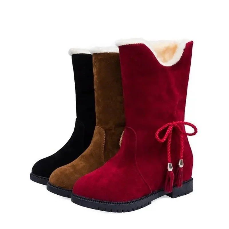 New women warm shoes snow boot women boots Increase within High help boots bow-knot Women shoes free shipping chaussures femme
New women warm shoes snow boot women boots Increase within High help boots bow-knot Women shoes free shipping chaussures femme
