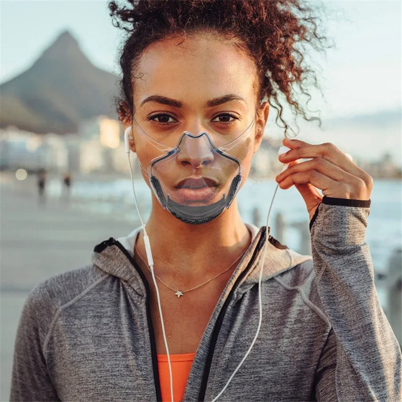 New Anti-Fog Anti-spitting Face Mask Reusable Breathable Transparent PC Durable Mouth Shield Plastic Mouth Masks
New Anti-Fog Anti-spitting Face Mask Reusable Breathable Transparent PC Durable Mouth Shield Plastic Mouth Masks