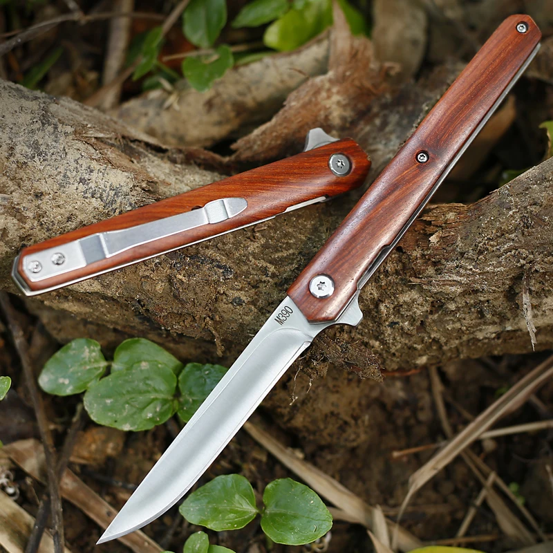 M390 Folding Knife Upgrade snap New knife Fold Knives Camping Hunting Slicing Knife Outdoor EDC Tool With Holster folder Clip