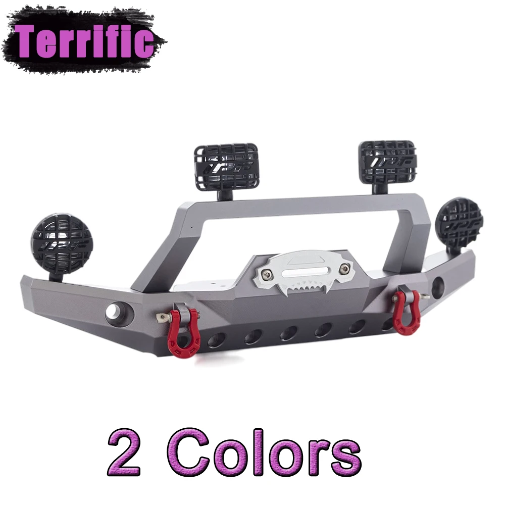 Передний Комплект из алюминиевого сплава для бампера со светодиодной подсветкой, лебедка для 1/10 RC Crawler Car Traxxas TRX4 Sport 82024-4, обновленные детали
Передний Комплект из алюминиевого сплава для бампера со светодиодной подсветкой, лебедка для 1/10 RC Crawler Car Traxxas TRX4 Sport 82024-4, обновленные детали