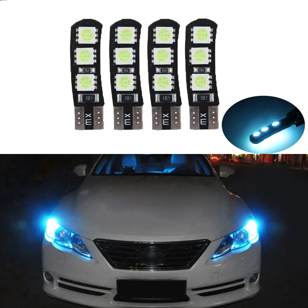 4pcs For Mercedes Benz W204 C300 C350 T10-6SMD Car Lights Ice Blue LED No Error Eyebrow Eyelid Light Bulb
4pcs For Mercedes Benz W204 C300 C350 T10-6SMD Car Lights Ice Blue LED No Error Eyebrow Eyelid Light Bulb