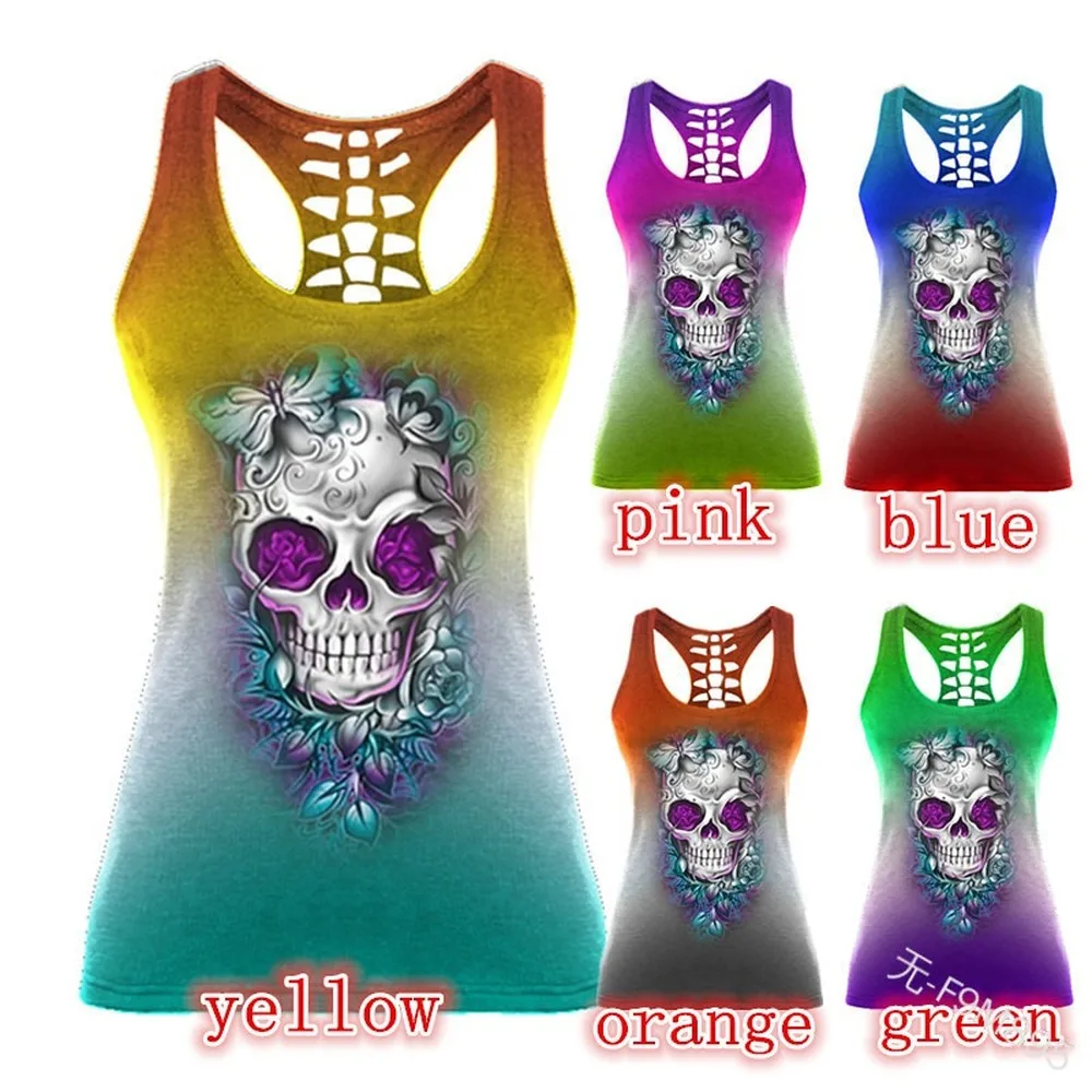 Женская приталенная футболка с U-образным вырезом, без рукавов 
Женская приталенная футболка с U-образным вырезом, без рукавов