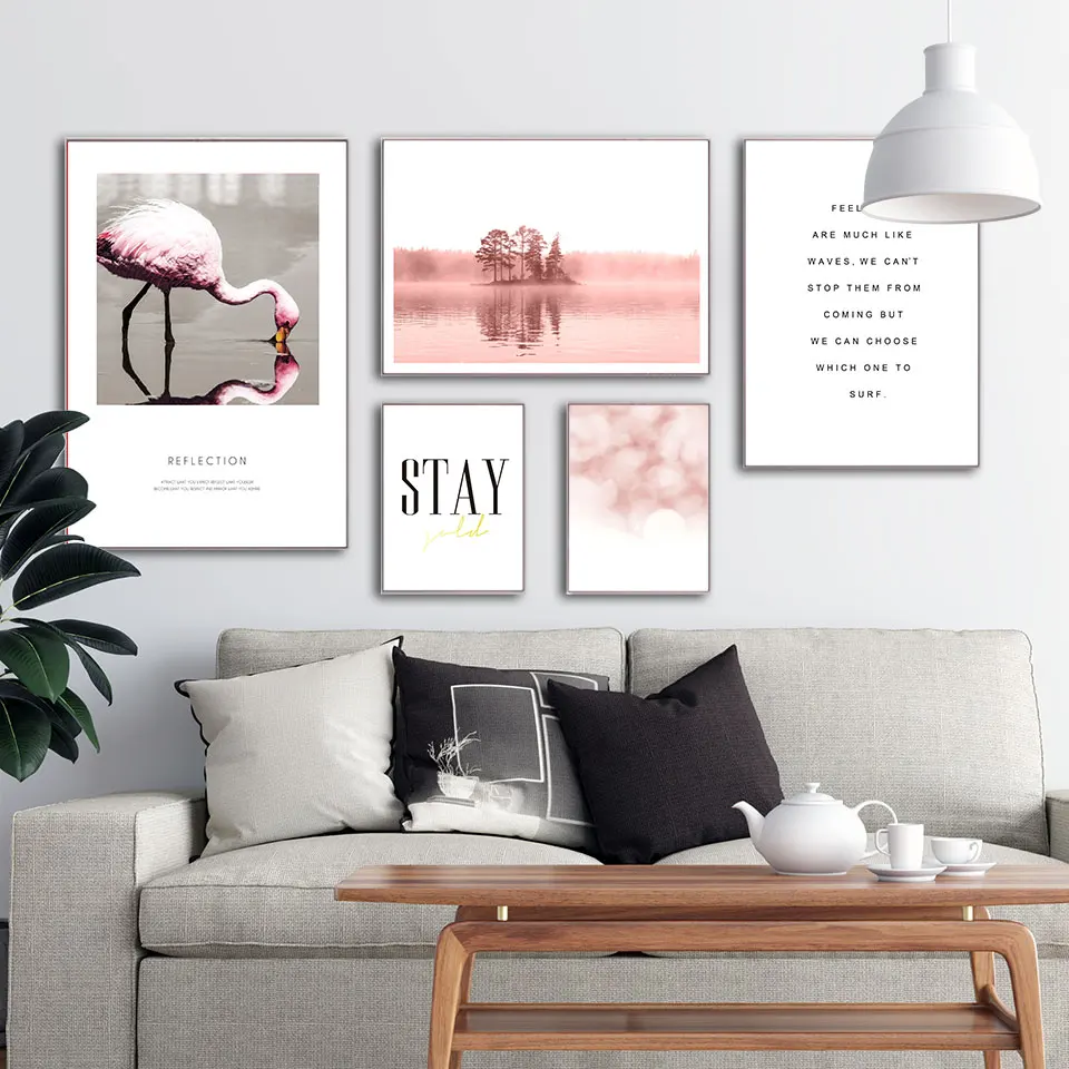 Flamingo Nordic Poster Landscape Canvas Painting Modern Wall Art Pictures For Living Room Modern Decorative Prints On The Wall 
Flamingo Nordic Poster Landscape Canvas Painting Modern Wall Art Pictures For Living Room Modern Decorative Prints On The Wall