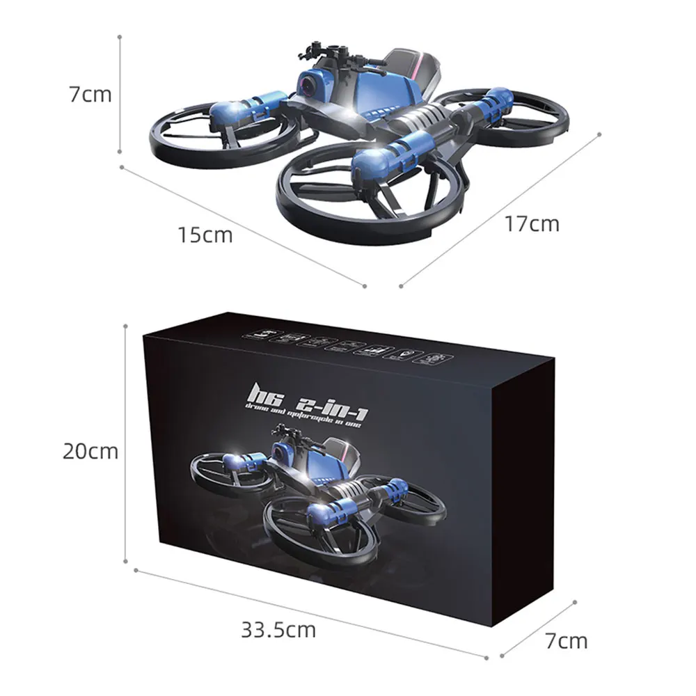 2.4G Mini RC Drone Toy Four-Axis Headless Mode Drones Deformation Motorcycle Folding Remote Control Drone Kids Quadcopter Toys
2.4G Mini RC Drone Toy Four-Axis Headless Mode Drones Deformation Motorcycle Folding Remote Control Drone Kids Quadcopter Toys
