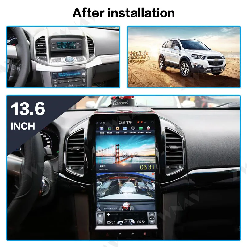 128 Tesla экран Carplay для 2013 2014 2015 2016 2017 Chevrolet Captiva Android плеер GPS блок Авто аудио стерео