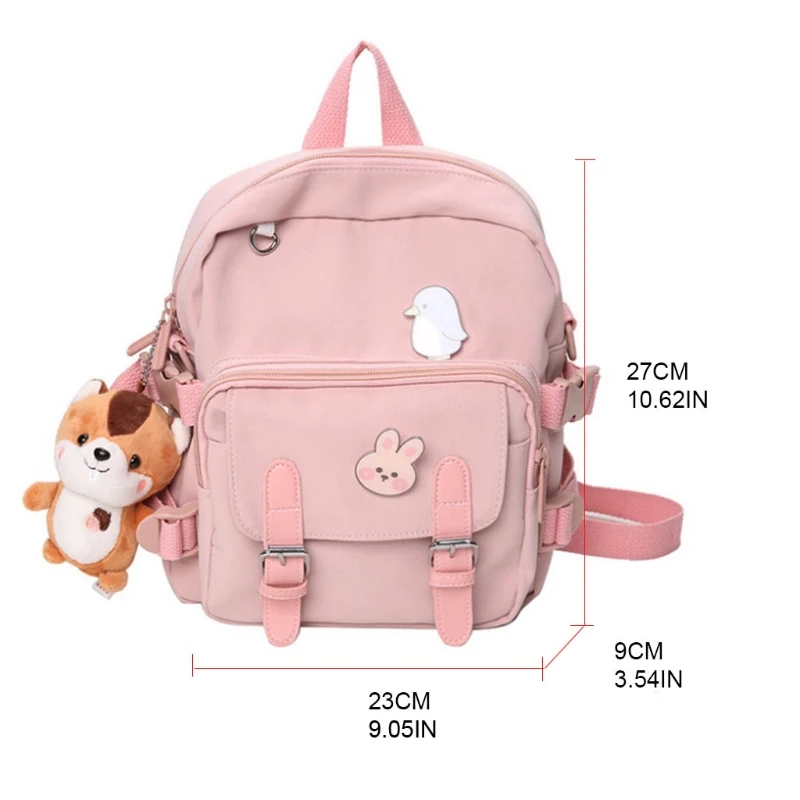 Cute Rabbit Labeling Badge Backpack Large Capacity Handbag Multipurpose Teenage M68C
Cute Rabbit Labeling Badge Backpack Large Capacity Handbag Multipurpose Teenage M68C