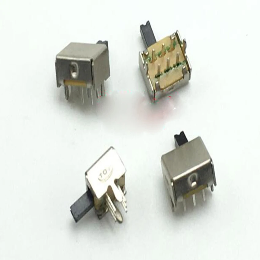 100PCS/Lot SK22D07 SK22D07VG4 Toggle Switch 2P2T 6PIN Side Slide Switch
100PCS/Lot SK22D07 SK22D07VG4 Toggle Switch 2P2T 6PIN Side Slide Switch