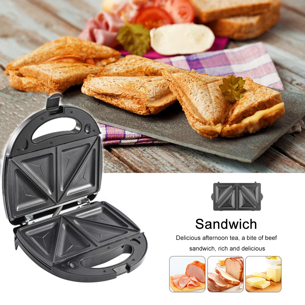 750W 220 V EU Plug 3 in 1 Multifunction Electric Mini Waffle Sandwich Breakfast Maker Electric Waffle Making Machine Cake Maker
750W 220 V EU Plug 3 in 1 Multifunction Electric Mini Waffle Sandwich Breakfast Maker Electric Waffle Making Machine Cake Maker