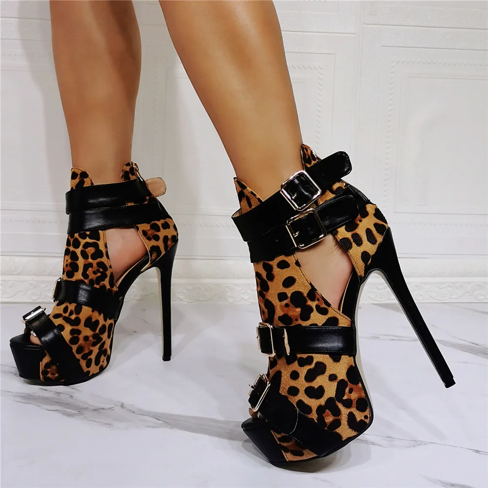 RIBETRINI 2021 New Arrivals Peep Toe Platform High Heels Leopard Buckle women's Pumps Cutout Buckle Sexy Zip Party Dress Shoes
RIBETRINI 2021 New Arrivals Peep Toe Platform High Heels Leopard Buckle women's Pumps Cutout Buckle Sexy Zip Party Dress Shoes