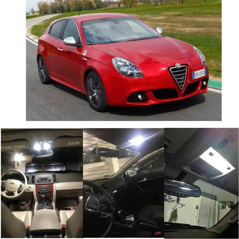 11x LED interior lighting complete set For Alfa Romeo Giulietta (940) trunk glove box make-up mirror lighting error free
11x LED interior lighting complete set For Alfa Romeo Giulietta (940) trunk glove box make-up mirror lighting error free