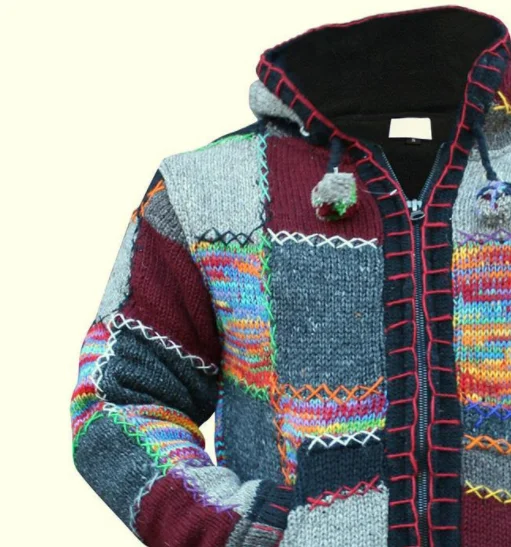 Patchwork Grid Knitting Wool Men's Cardigan Hooded Stretchy Knitting Wool Zipper Hot Sale Male Spring Autumn Quality Coat
Patchwork Grid Knitting Wool Men's Cardigan Hooded Stretchy Knitting Wool Zipper Hot Sale Male Spring Autumn Quality Coat
