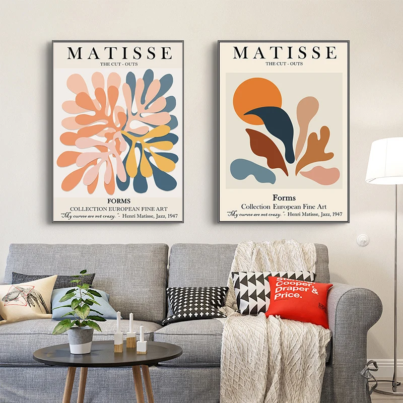 Matisse Colorful Leaf Abstract Girl Curve Wall Art Canvas Painting Nordic Posters and Prints Wall Art Pictures for Living Room
Matisse Colorful Leaf Abstract Girl Curve Wall Art Canvas Painting Nordic Posters and Prints Wall Art Pictures for Living Room