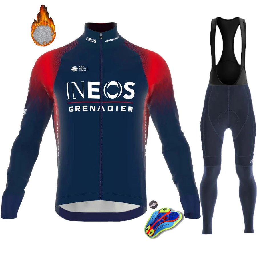 Winter INEOS Grenadier Maillot 2022 Cycling Jersey Set Cycling Clothing Suit Mens Long Sleeve MTB Bike Road Pants Bib Ropa
Winter INEOS Grenadier Maillot 2022 Cycling Jersey Set Cycling Clothing Suit Mens Long Sleeve MTB Bike Road Pants Bib Ropa