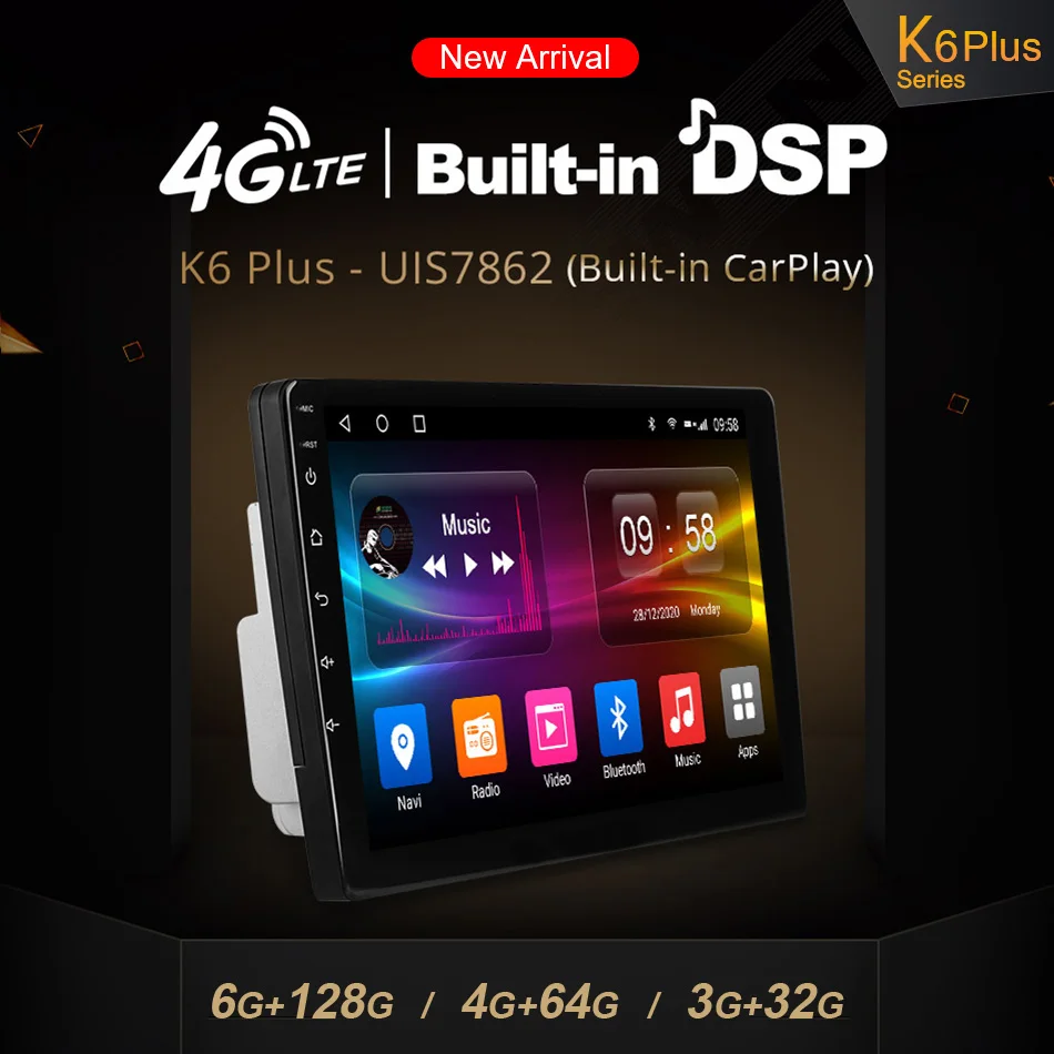 Автомобильный оптический DVD-плеер Ownice Android 10 0 6 ГБ ОЗУ 128 Гб ПЗУ ПК для Hyundai Elantra 4 HD