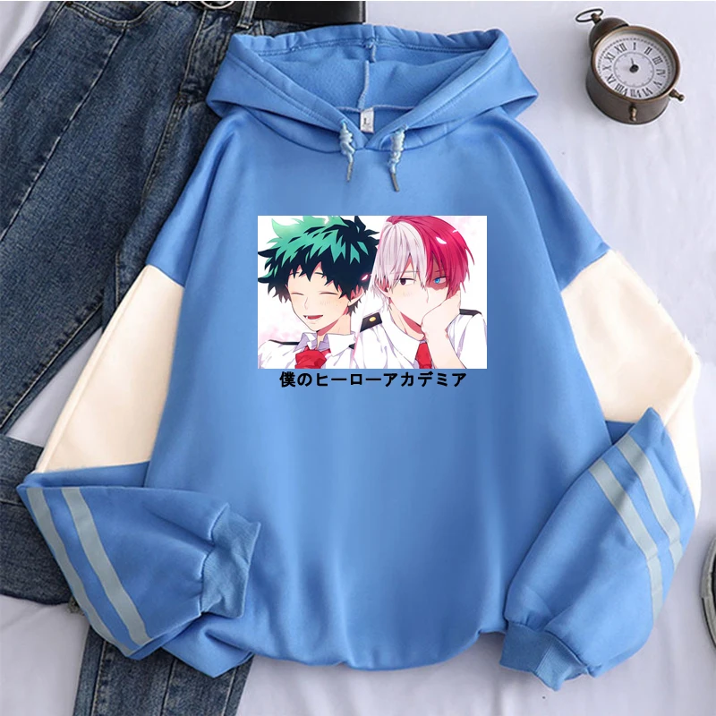 Sweatshirts Anime My Hero Academia Todoroki Shoto Printed Sweatshirts Men/Women Unisex Pullover Sportswear Fashion Clothing Top
Sweatshirts Anime My Hero Academia Todoroki Shoto Printed Sweatshirts Men/Women Unisex Pullover Sportswear Fashion Clothing Top