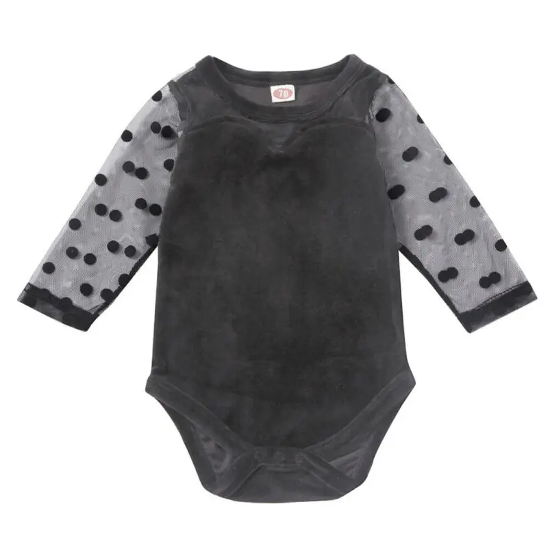 Newborn Infant Baby Girls Clothing Set Long Sleeve Lace Velvet Bodysuit Overall Outfit Children's Clothing Clothes for Newborns
Newborn Infant Baby Girls Clothing Set Long Sleeve Lace Velvet Bodysuit Overall Outfit Children's Clothing Clothes for Newborns