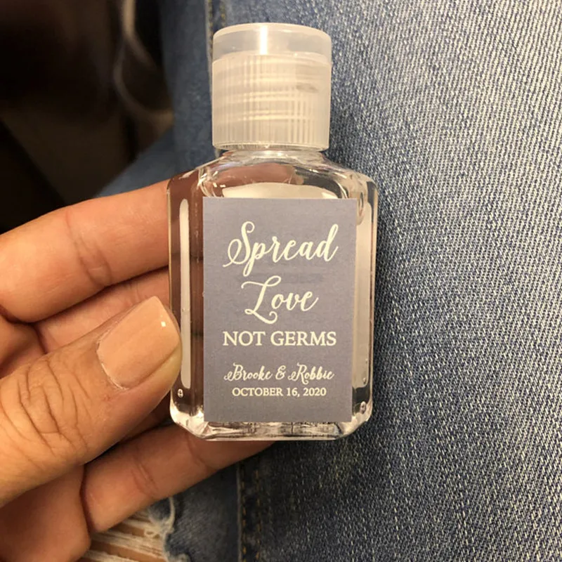 Personalized Pink Flower Hand Sanitizer Favor Stickers,Printed Blush Pink and White Floral Wedding Hand Sanitizer,HoneymoonLable
Personalized Pink Flower Hand Sanitizer Favor Stickers,Printed Blush Pink and White Floral Wedding Hand Sanitizer,HoneymoonLable