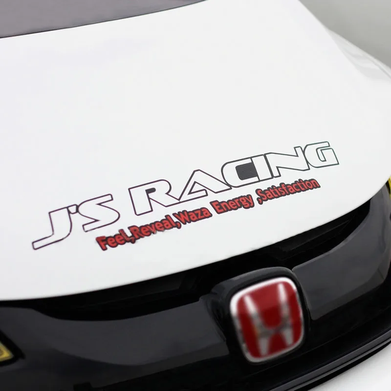 Наклейка на капот двигателя Sport JS Racing Letter с передней головкой, виниловая графическая наклейка для Honda Fit GK5 Civic FC1 GT86 BRZ GTR
Наклейка на капот двигателя Sport JS Racing Letter с передней головкой, виниловая графическая наклейка для Honda Fit GK5 Civic FC1 GT86 BRZ GTR