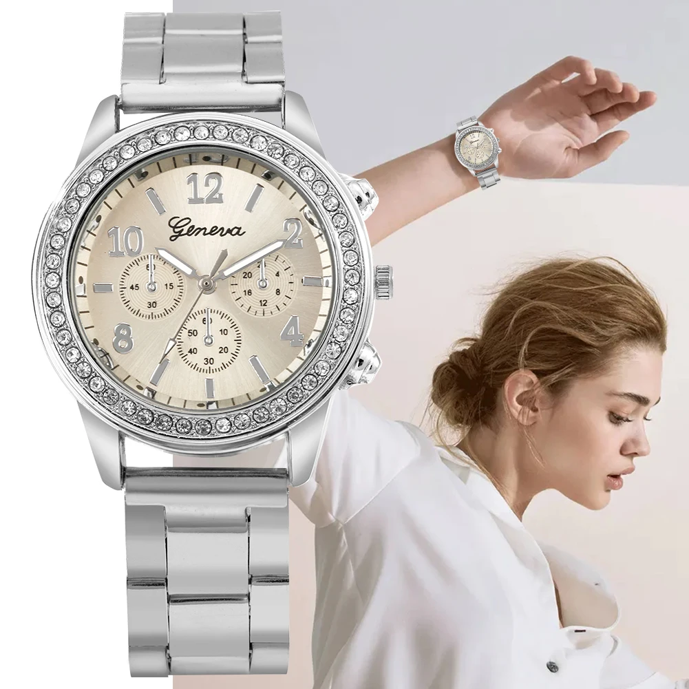 2021 New Diamond Women'S Bracelet Watch Inlaid Alloy Women'S Watch Women'S Creative Steel Women'S Waterproof Watch
2021 New Diamond Women'S Bracelet Watch Inlaid Alloy Women'S Watch Women'S Creative Steel Women'S Waterproof Watch