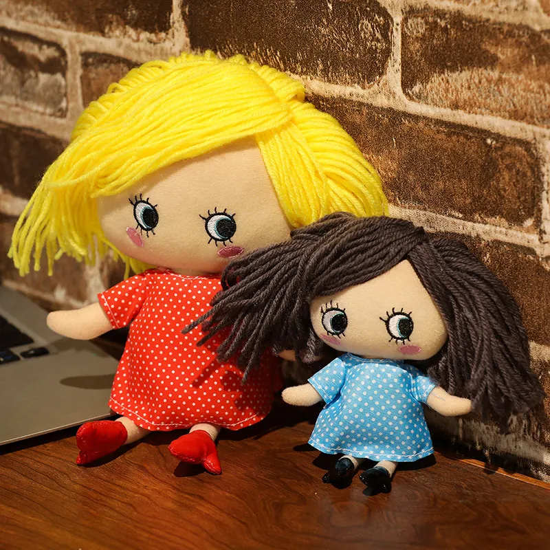 Cartoon Cute Big Eyed Girl Character Doll Plush Toy Kid Toys Baby Toys Girl Christmas Gift Toys For Children's Home Decor
Cartoon Cute Big Eyed Girl Character Doll Plush Toy Kid Toys Baby Toys Girl Christmas Gift Toys For Children's Home Decor