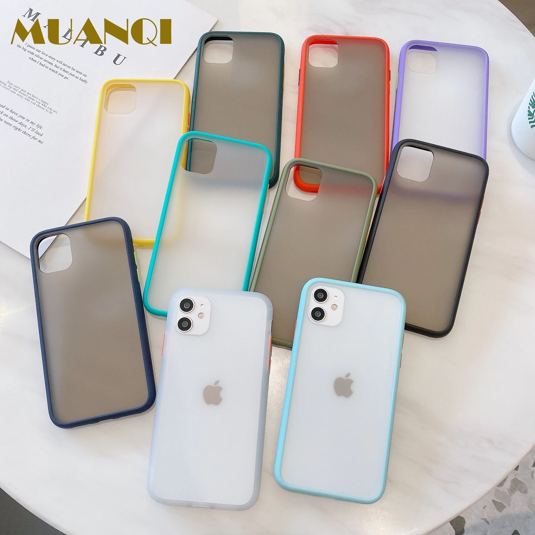 Mint Simple Matte Bumper Phone Case For iPhone 11 12 Pro Max XR X XS Max 6 6s 7 8 Plus Shockproof Soft TPU Silicone Case Cover 
Mint Simple Matte Bumper Phone Case For iPhone 11 12 Pro Max XR X XS Max 6 6s 7 8 Plus Shockproof Soft TPU Silicone Case Cover