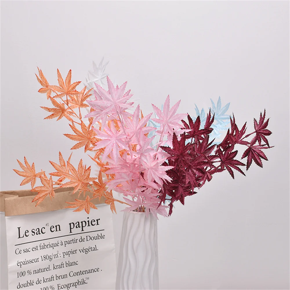 Artificial 69cm Maple Leaf Fake Plants Fall Decor Home Garden Diy Decorations Party Holiday Dining Table Beautiful Leaf Flowers
Artificial 69cm Maple Leaf Fake Plants Fall Decor Home Garden Diy Decorations Party Holiday Dining Table Beautiful Leaf Flowers