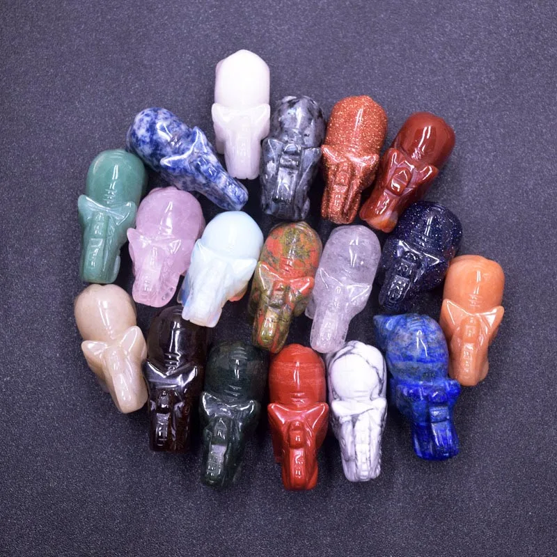 1PC Natural Crystal Rose Quartz Amethyst Stone Elephant Animals Home Decor Small Crystal Gemstone Healing Energy Rock Mineral
1PC Natural Crystal Rose Quartz Amethyst Stone Elephant Animals Home Decor Small Crystal Gemstone Healing Energy Rock Mineral