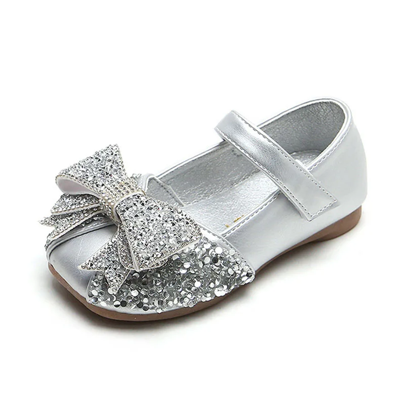 CUZULLAA Kids Girls Rhinestone Butterfly-Knot Hook & Loop Casual Shoes For Children Glitter Flat Shoes Size 21-30
CUZULLAA Kids Girls Rhinestone Butterfly-Knot Hook & Loop Casual Shoes For Children Glitter Flat Shoes Size 21-30