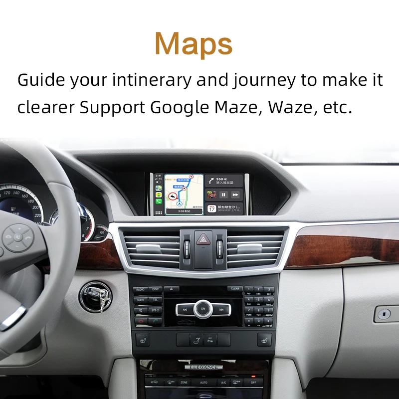Sinairyu Wifi беспроводной Carplay автомобиль играть модифицированный для 2011-2014 Mercedes C CLA CLE