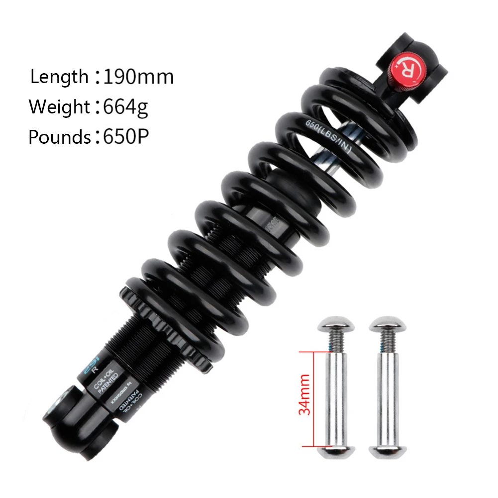 MTB Spring shock absorber Mountain Air Rear Adjustable Travel Downhill 125MM,150MM,165MM,190MM Optional size
MTB Spring shock absorber Mountain Air Rear Adjustable Travel Downhill 125MM,150MM,165MM,190MM Optional size