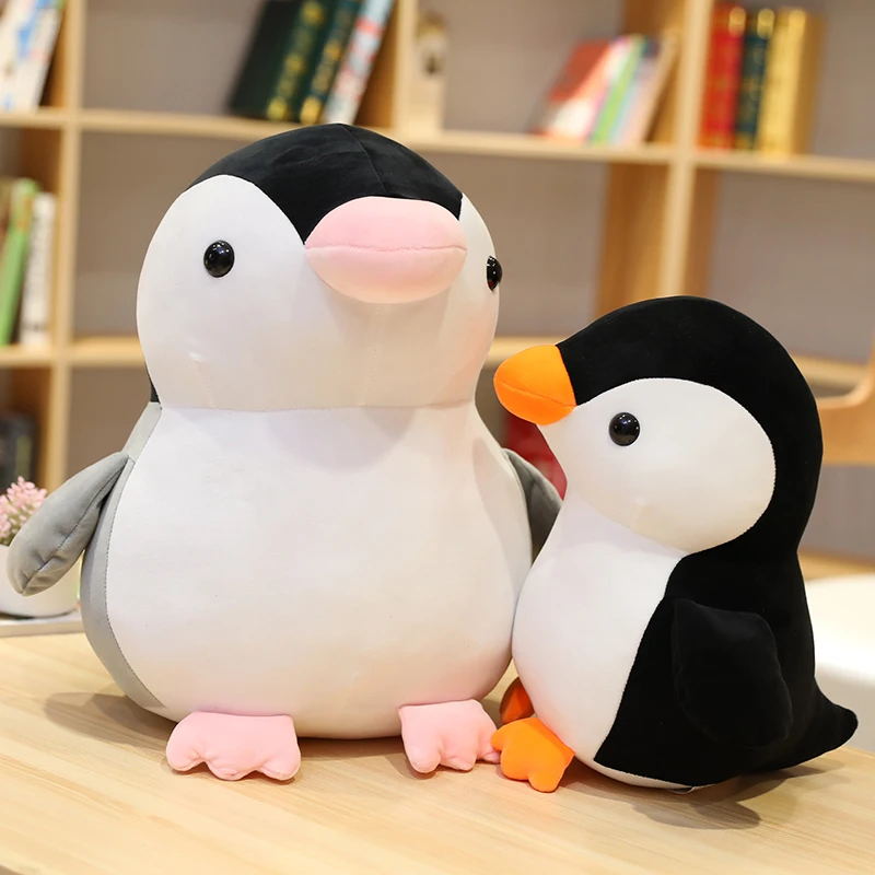 

25cm/35cm/45cm Super Soft Penguin Plush Toy Cute Cartoon Animal Penguin Stuffed Doll Girls Lovers Valentine's Gifts Sofa Pillows